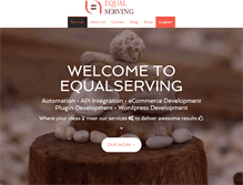 Tablet Screenshot of equalserving.com